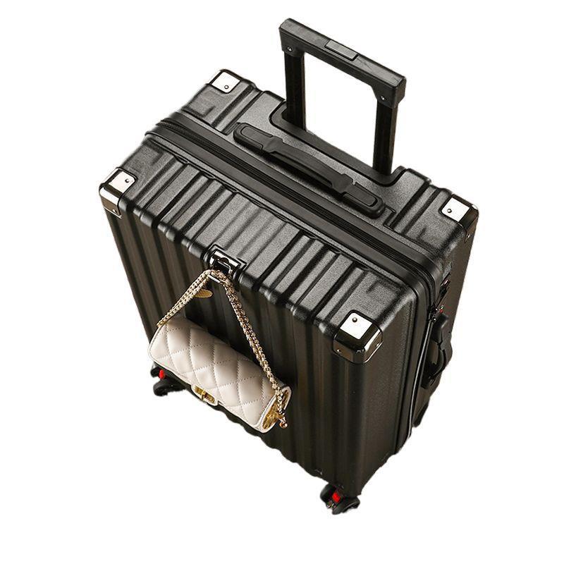 30-Inch Large Capacity Suitcase with Silent Wheels, Pressure-Resistant, Scratch-Resistant, and Combination Lock