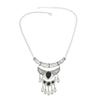 Exaggerated Retro Metal Necklace Fringed Necklace Jewelry Foreign Trade Jewelry Alloy Collarbone Chain