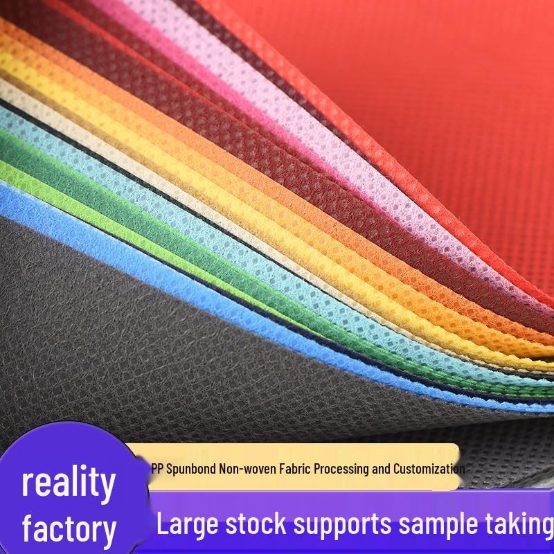 Colored Polypropylene Non-Woven Fabric Rolls for Screen Printing and Agricultural Use