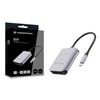 Conceptronic BIAN09G Card Reader USB 3.2 Gen 2 Type-C Grey Aluminium Multi-Card