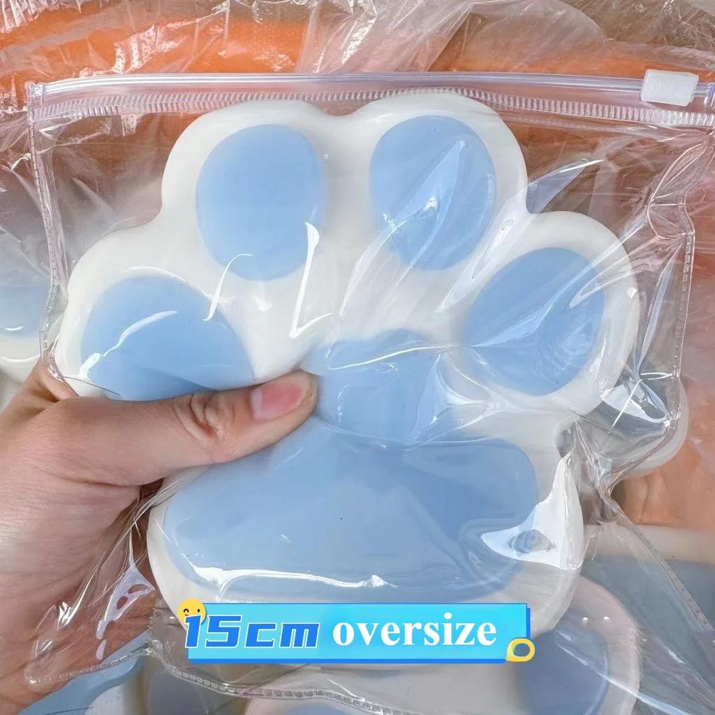 Jumbo Weiches Squishy Katzenpfote Stressabbau Spielzeug Langsam Aufgehend Sensorische Spielzeuge für Erwachsene Kinder Angstlinderung Quetsch Geschenke fidget
