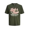 Jack And Jones Mens Colour Logo Plus T-Shirt