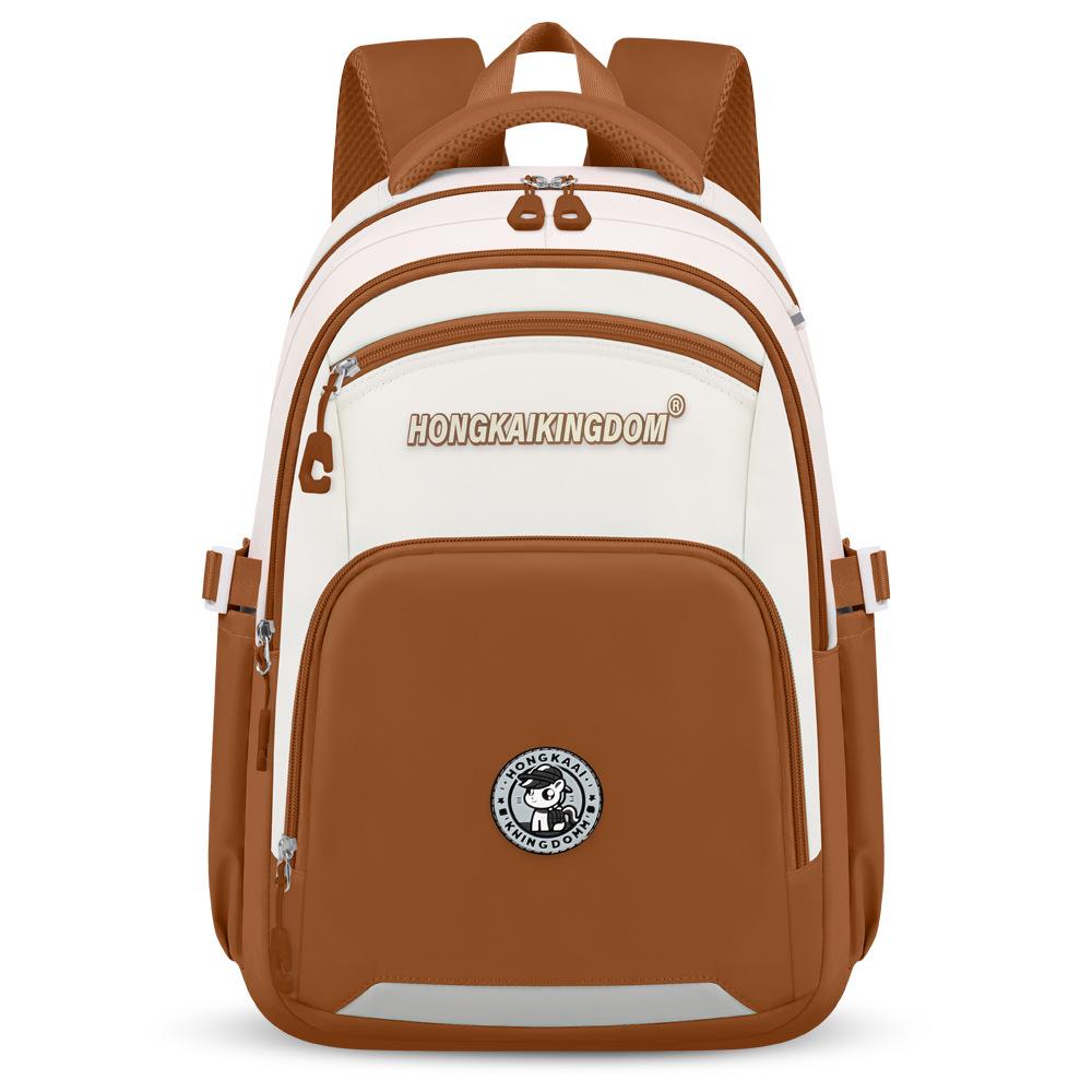 New men's and women's backpacks large-capacity multi-functional fashion backpacks junior high school students ridge protection waterproof schoolbag