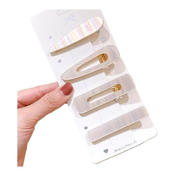 Hairpin Hair Clip Set Hair Accessory Hair Clip Elegant Adult Cute Wedding Entrance Ceremony Graduation Ceremony Party (Teardrop)