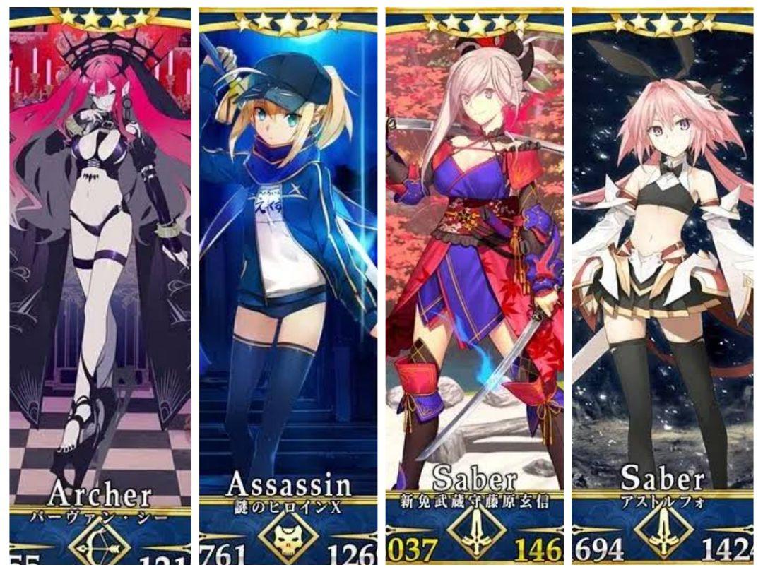 

[USED] Fate/Grand Order Confirmed!! 4 Gold Stoves and Shiro Rumando Figures