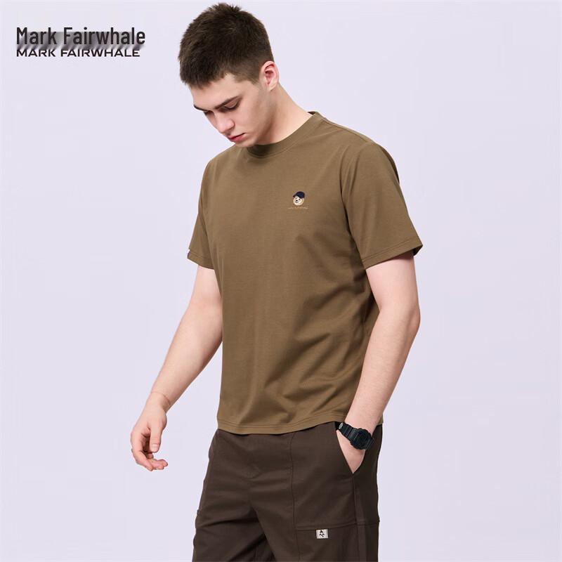 Mark Fairwhale Embroidered Crew Neck T-Shirt 2XL