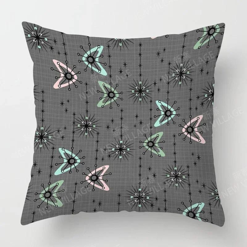 Nordic Fall Home Decor Autumn Throw Pillow Case Sofa Cushion Cover Modern   Geometry
