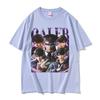 Funny Girl Dinner Love and Deepspace Caleb Graphic T-Shirts Men Women Vintage Aesthetic T Shirt Casual Oversized Polyester T-shirt