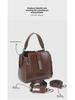 "Women's 2024 Genuine Leather Shoulder Messenger Bag - New Summer Ladies Handbag & Bucket Bag"