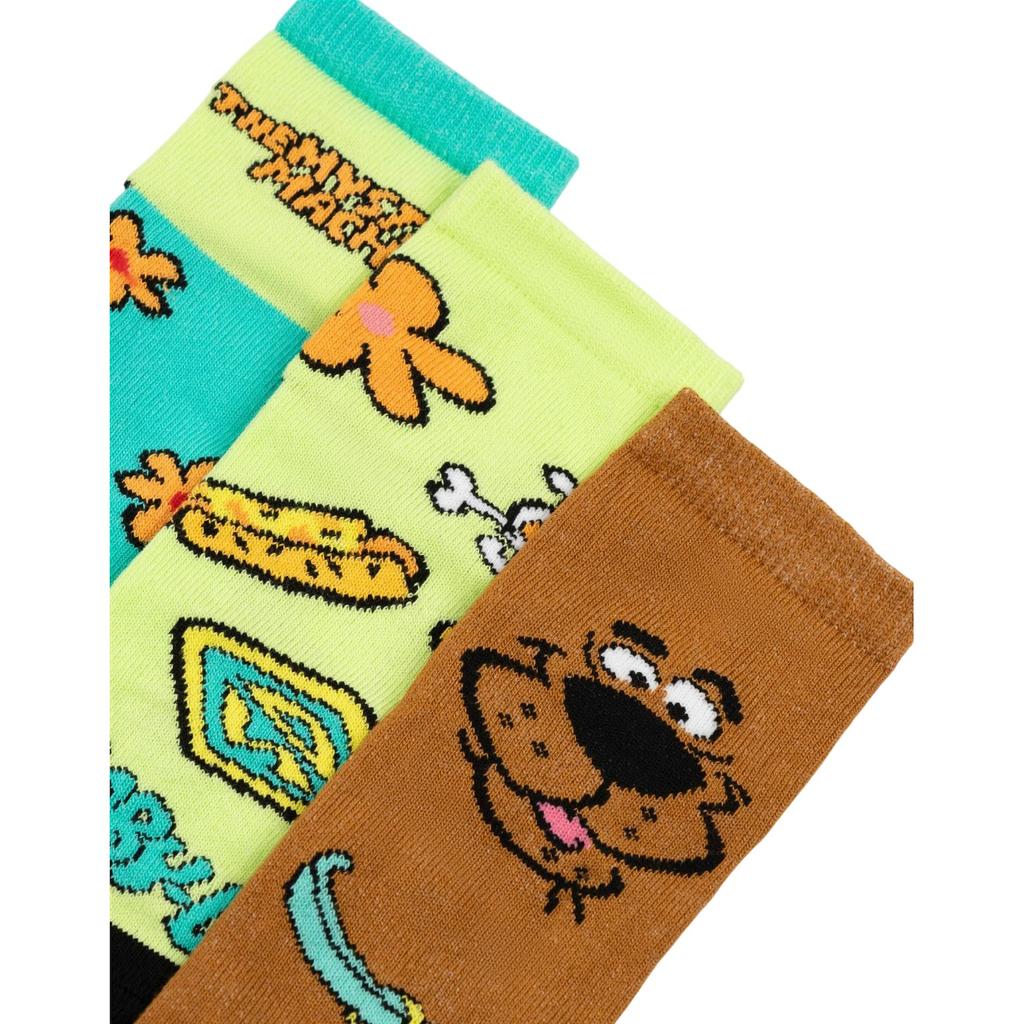 Scooby Doo Kniehohe Socken mit Kinder-/Kindermotiv (Packung mit 5)