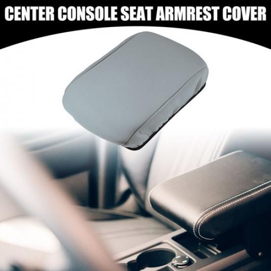 Center Console Seat Armrest Cover Autto Inner for Toyota RAV4 2014-2018 Gray