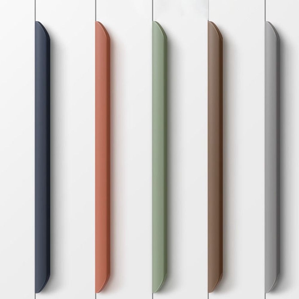 Furniture Door Knobs Aluminum Alloy Drawer Pulls Handle New Invisible Door Handle  Cabinet