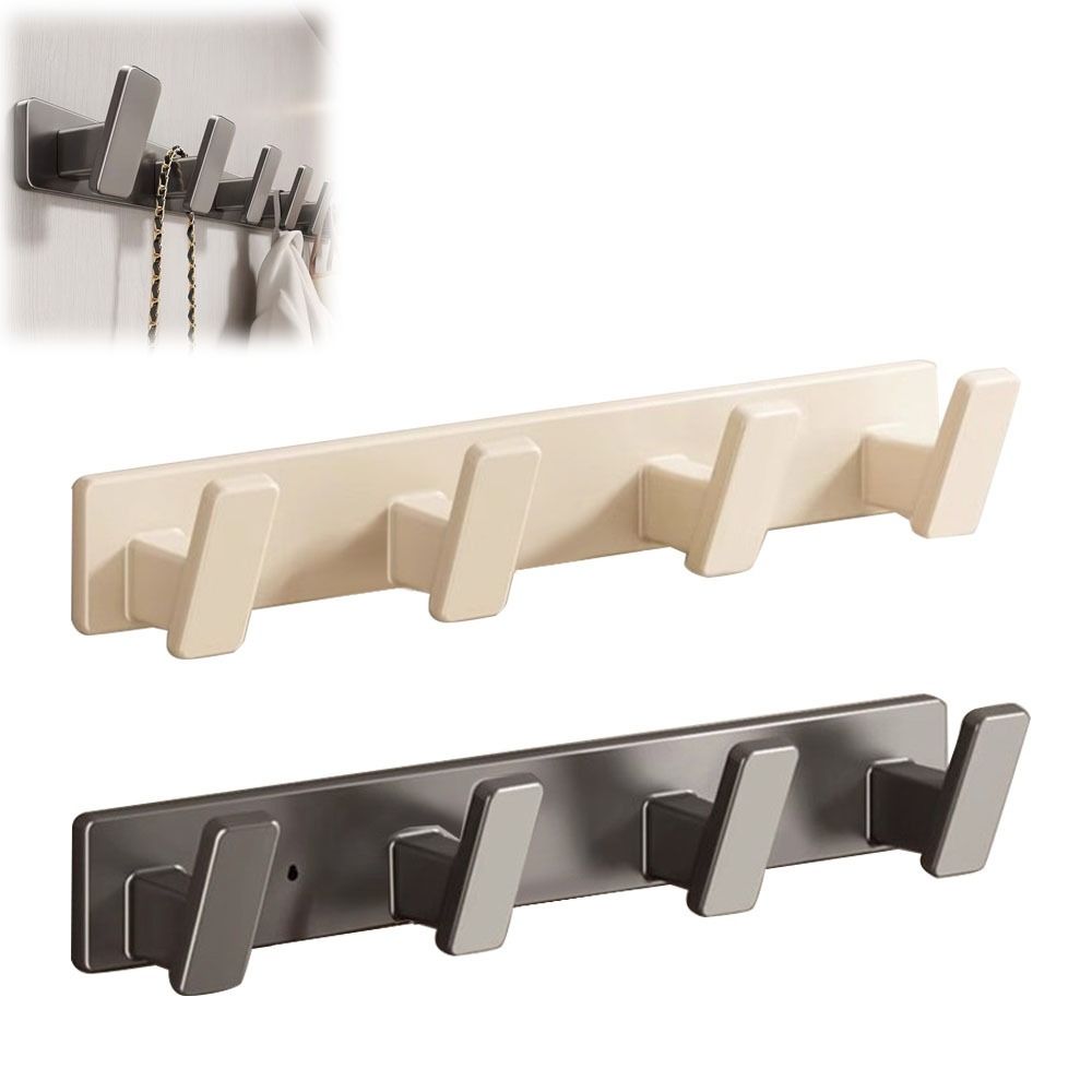 Strong Adhesive Wall Hooks Plastic Wall Rack Hanger Behind Doors Hook  Wall Storage Accessories