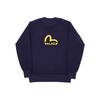 Palace Evisu Co-Branded Reversible Crew Neck Sweatshirt Unisex Tops Blue PAL-SS20-010