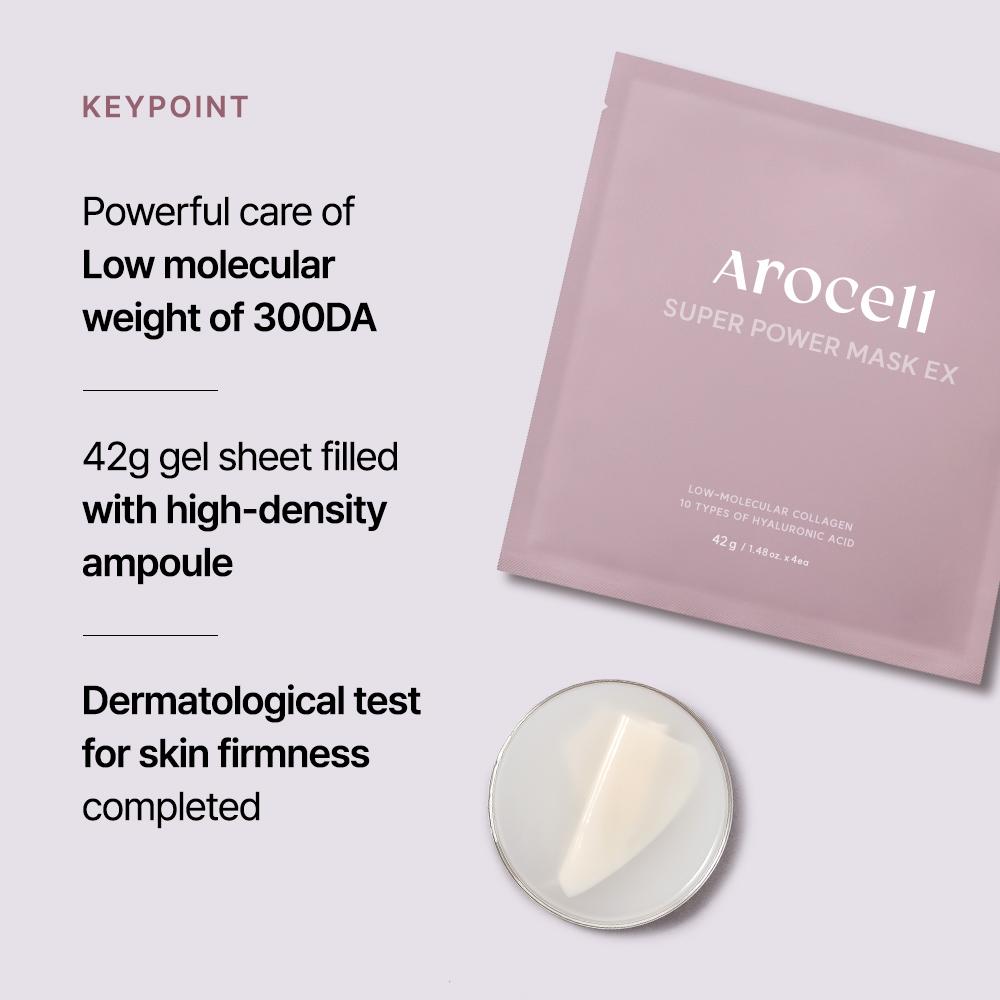 [Arocell] Super Power Mask EX 42g*4EA