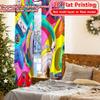 2D Flat Printing  2pcs NeonGamerSetup Minimalist Chic Curtains Versatile Durable Polyester Curtains Versatile All Perfect for