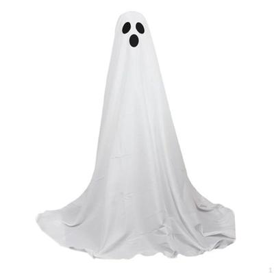 Halloween Ghost Lighted White Cloth Outdoor LED Mystery Scary Standing for Porches