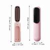 Foldable Mini Straight Hair Brush Portable Portable Hair Straightener Bangs Curling Iron  for Home