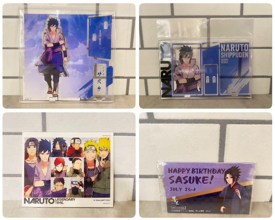 

[USED] NARUTO Baseyard Tokyo Sasuke Acrylic Stand Bonus 1 other item 2