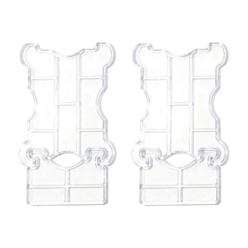 

Multiple Use Silicone Bumpers Universal Furniture Protector Clear Strong Designs Sofa Guard 2pcs for Wall Floor Corners 1
