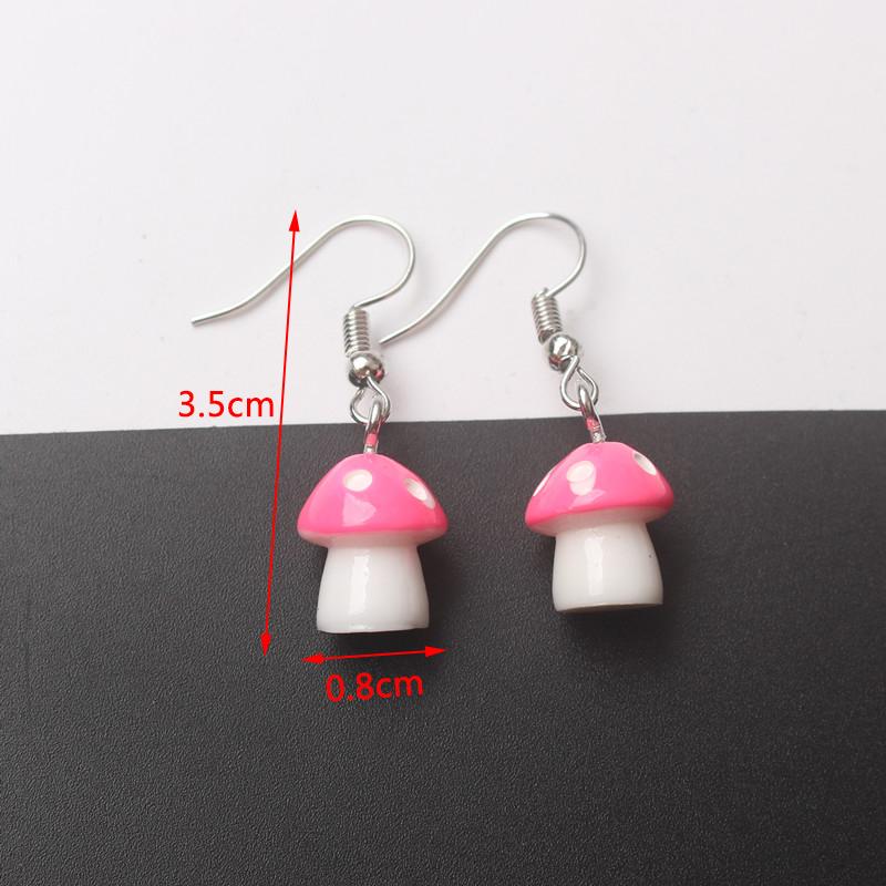 2024 New Rose Red Flower Hanging Earrings for Women Love Heart Blooming Florals Cute Lovely Female Ear Zircon Brincos New
