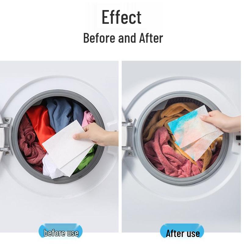 Washing Machine Lint & Hair Remover Sheets – Anti-Dyeing & Color Transfer Absorbers