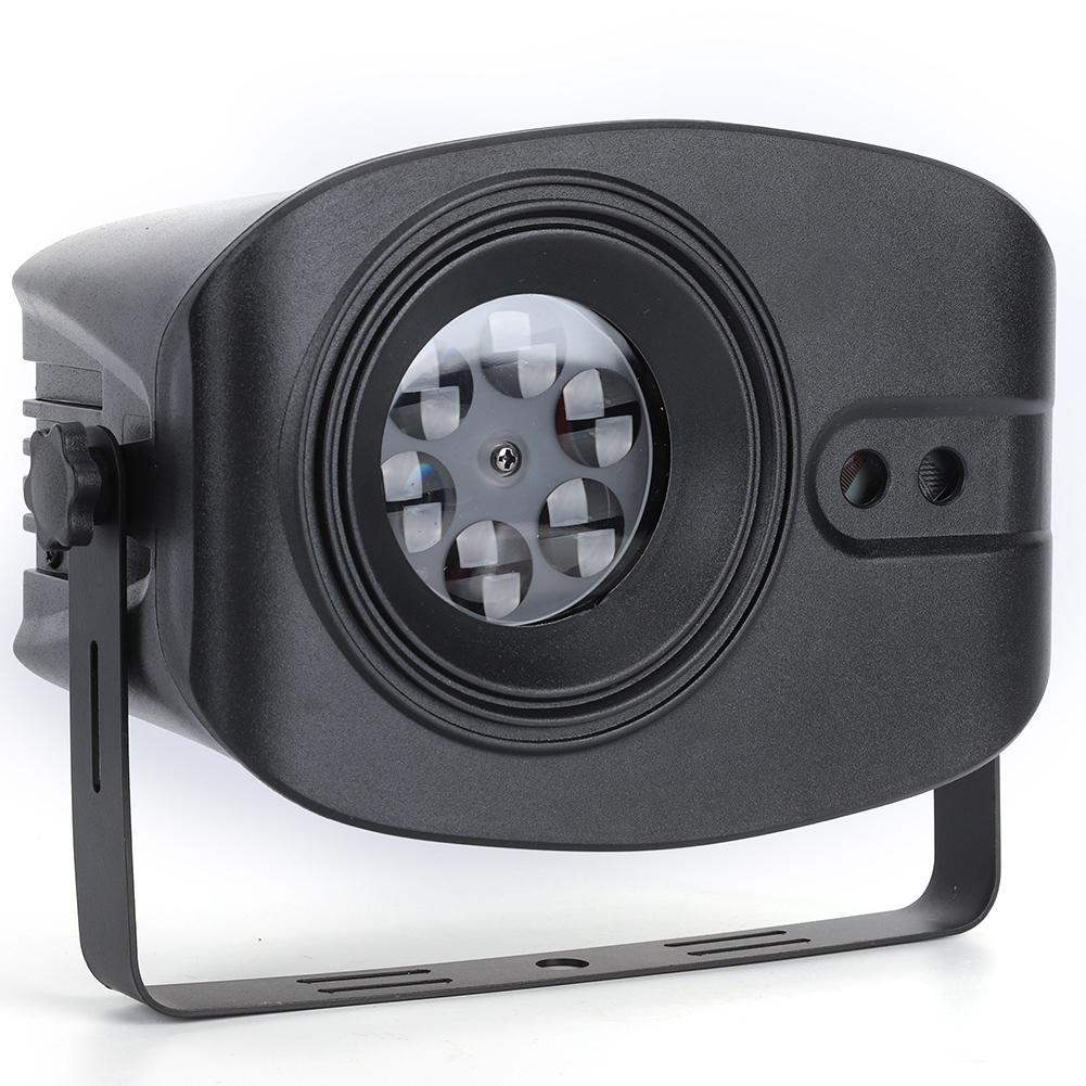 Clear Patterned Projection Light Colorful Rotating Voice Control Stage Light