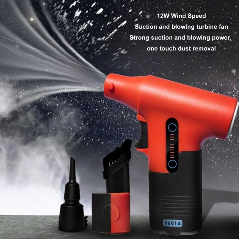 Jet Dry Mini Blower 120000RPM Wind Speed USB Charging Portable Handheld Cooling Turbo Jet Blower For Camping Car