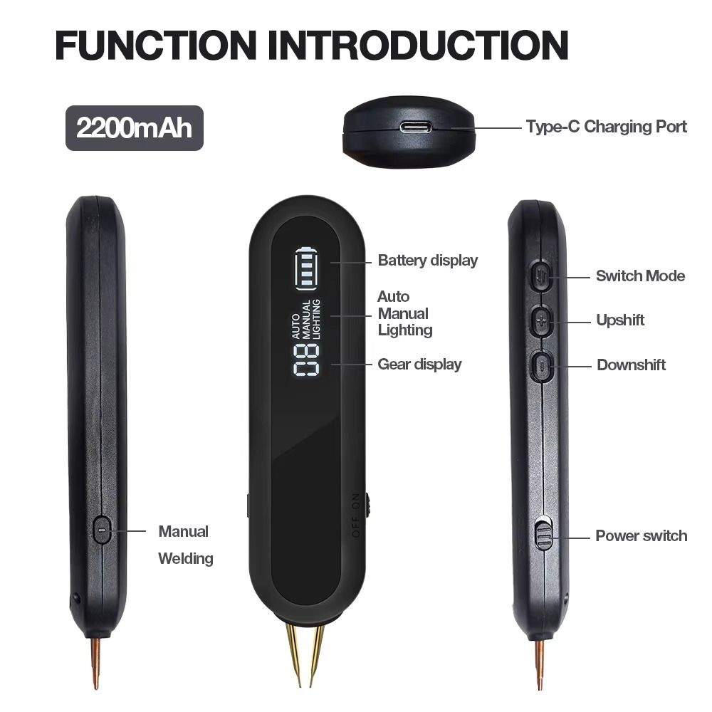 2-In-1 Circuit Board Welding Tool Battery Spot Welder  For Welding Nickel Sheets Iron Sheets