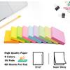 36 Pack Sticky Notes 1.5x2 in Post, 2160 Sheets Post Small Self Sticky Notes Pad Its, 9 Pastel Color Mini Sticky Notes for Office, Home, School,