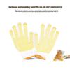 ZISIZ Dotted Disposable Heat Resistant Gloves, 10-Pack