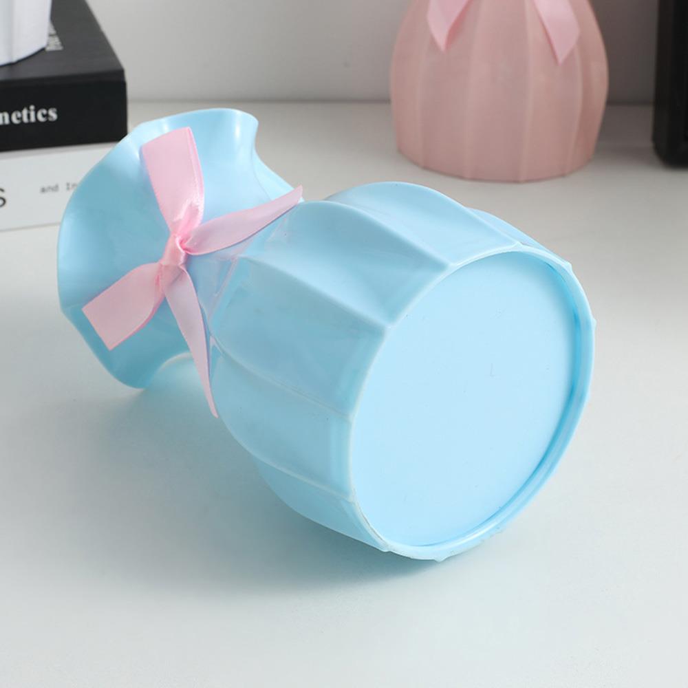 Flower Vase Plastic Flowerpot Modern Creative Vase Dry Flower Bottle Flower Arrangement Simple Sweet Flower container