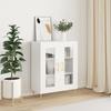 VidaXL White Buffet 69.5x34x90 Cm Engineered Wood 827772