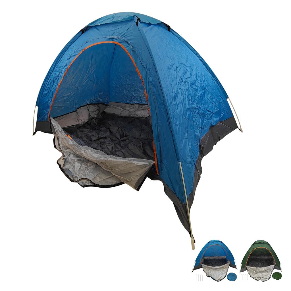 Automatic Outdoor Camping Tent Fly Proof Rainproof Easy Setup Beach Tent for 2-3 Person with Single 