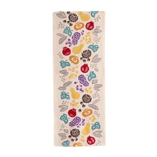 

Kamawanu Tenugui hand Autumn Harvest Made in Japan 33cm x 90cm Cotton Autumn Pattern Autumn Chusen-dyed (Japanese towel) - - - Size - 100% -