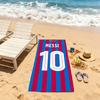 Fashion Cool Fc Art Number 10 M-M-MessiS Soft Printed Beach Towels Towel Swim Summer Holiday Vacation Bathing Pool Camp Gift