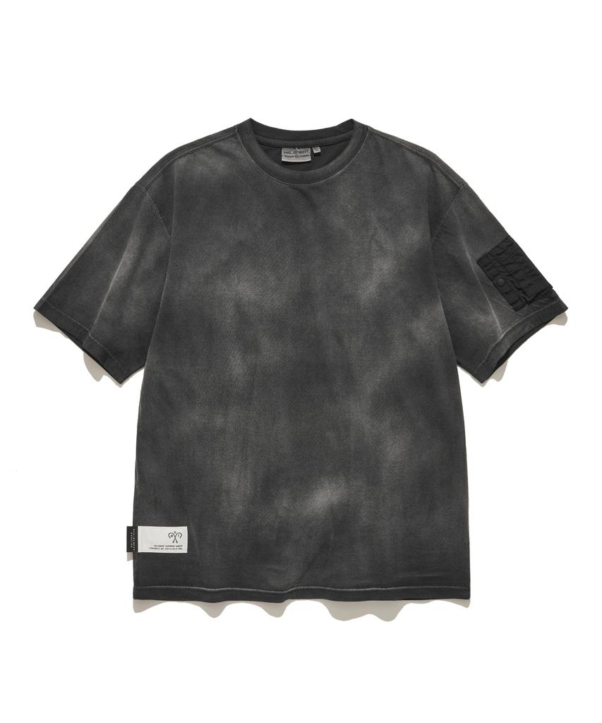 HELEMENT Fog Pigment Short Sleeve T-Shirt (Black)