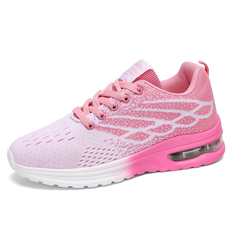 Walking Shoes Air Cushion Running Shoes Women Mesh Anti-Slip Wear-Resistant Breathable Casual Sneakers Women Shoes