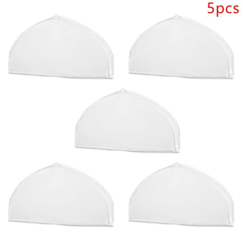 

5 шт. влагостойкие мешки для пыли, прозрачные защитные мешки для одежды, висячие пылезащитные покрытия, пальто 5 Pcs