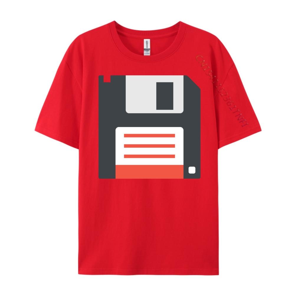 

Floppy Computer Disk Men Clothes Luxury TShirt Street Black T Shirt Mens TShirts Oversized Letter S