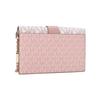 Michael Kors Kunstleder Pendler Umschlagtasche mit Klappe, Ketten Umhängetasche, Schultertasche Damen 32S0G00C6V-641