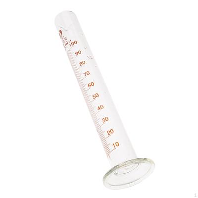 Cylinder Flask (100ml), Science with Spout, Glassware Experiment