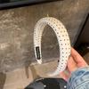 Classic Polka Dot Headband Wide-Edge Sponge Girls Hair Bands Black White Hair Accessories Elegant Hairband