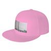 Fashion CN Tower Morning Poster Flat Brim Sun Hat  Covering Face Without Makeup Brand Unisex Caps