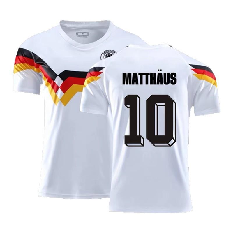 Frankreich Argentinien Deutschland Brasilien Nationalmannschaft Retro Trikot Fußballtrikot Klassisch Nostalgische Replik Thailändisches Trikot