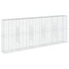 Vidaxl Gabion Basket with Lid, 500X50X200 Cm, Galvanized Iron