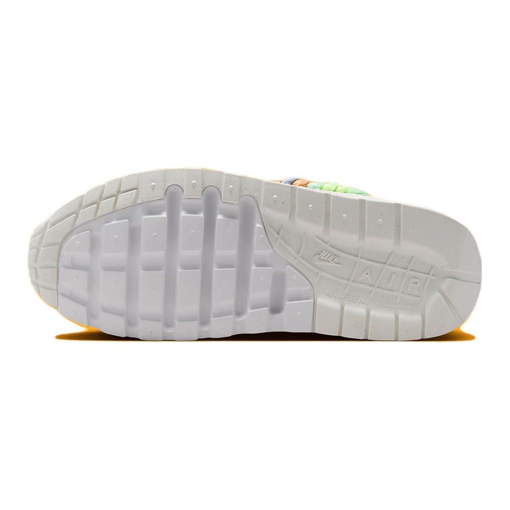 Nike Air Max 1 SE GS Rainbow Lace Swoosh Kids Sneakers Cream White Summit-White FN4782-100