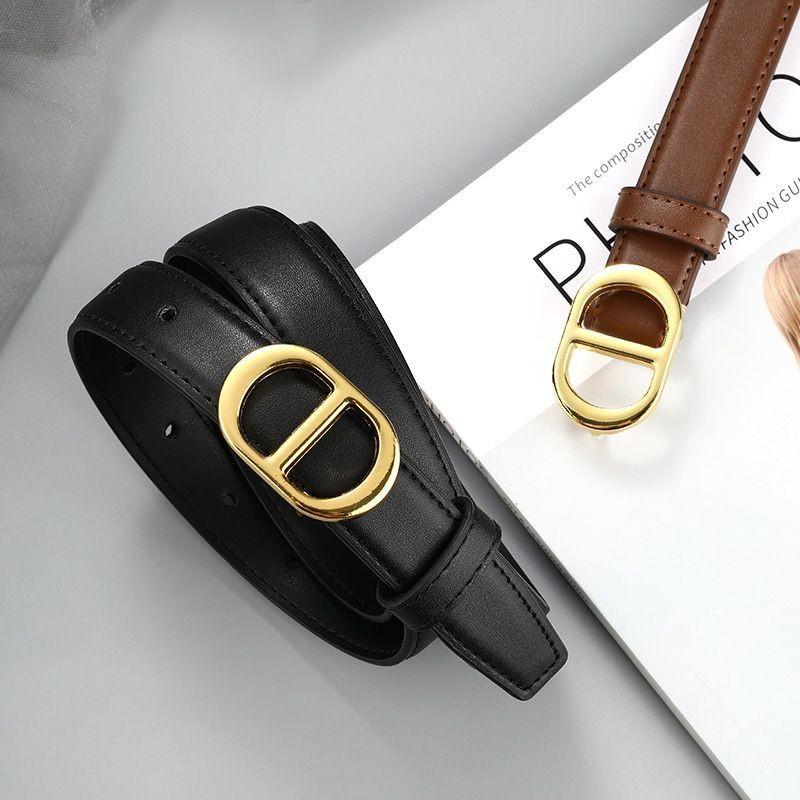 Trendy Women's 2024 Fashion Summer Must-have Black Pu Belt For Casual Outfits