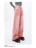 Carmour Denim | Retro Colorful Washed Wide-Leg White Jeans for Men & Women