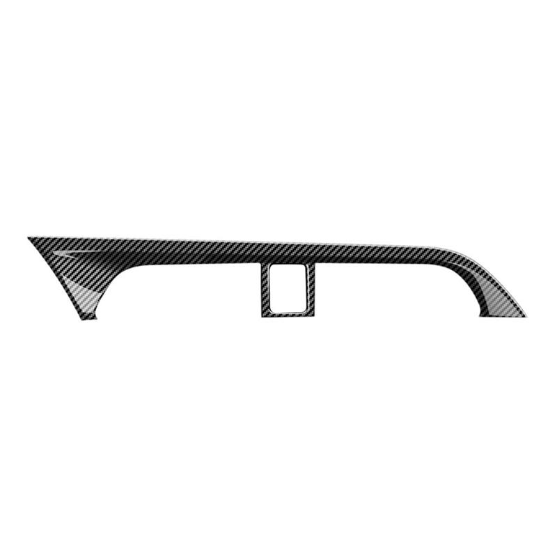ABLZ-LHD Car Interior Center Console A/C Air Vent Outlet Cover Trim Frame For Nissan KISKS E-Power - Carbon Fiber Pattern